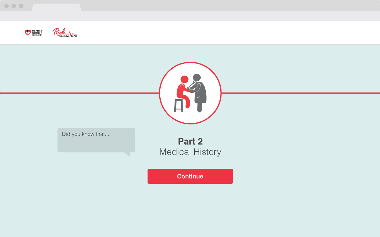 Heart and Stroke risk assessment · part 2 transition